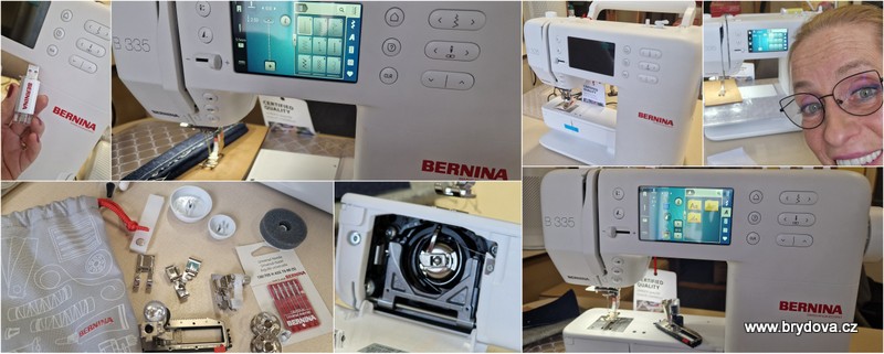 Vlog 1205/25 – Bernina 335 – zaučení, knoflíkové dírky aj.